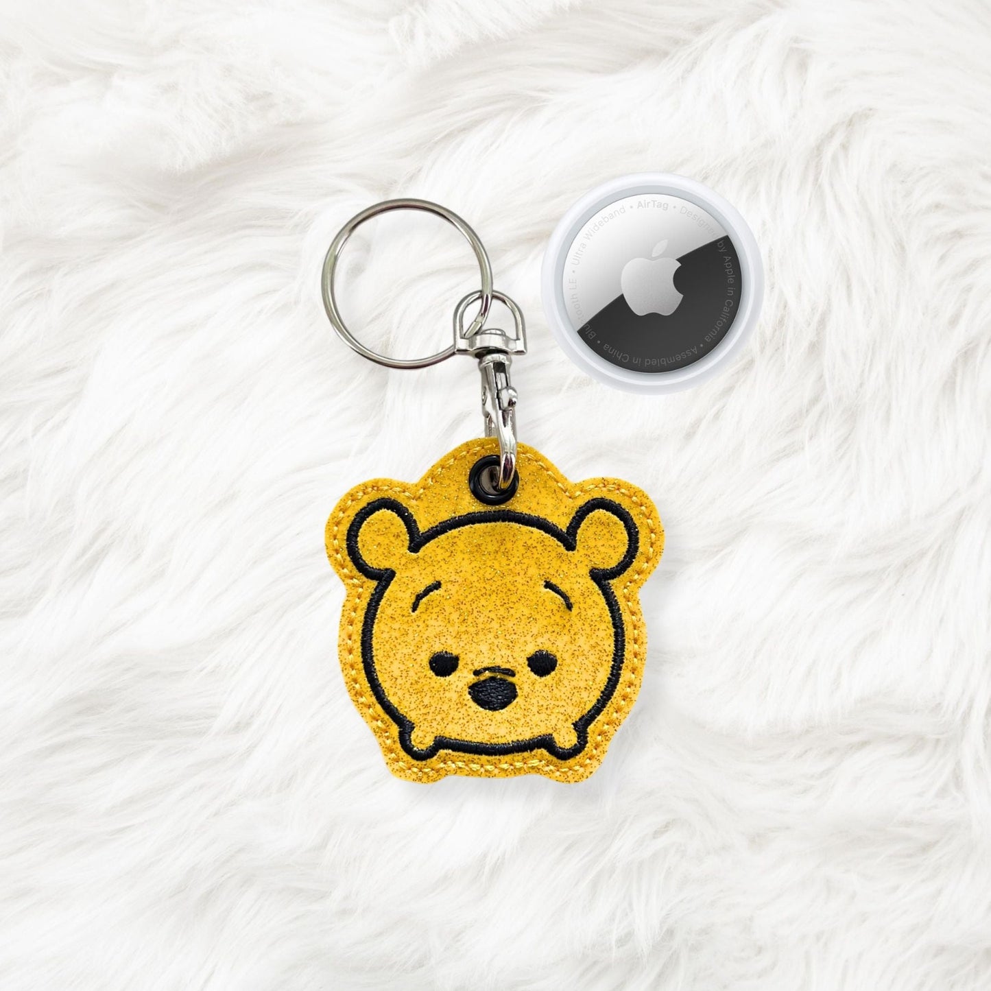 4x4 Teddy Bear Air Tag Holder