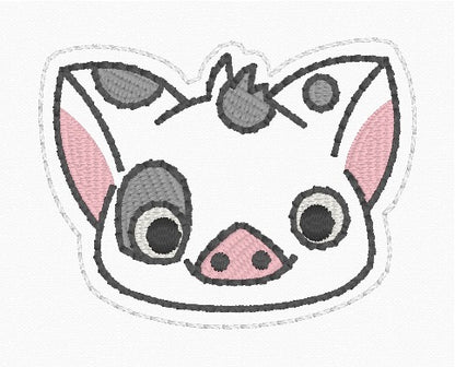 ITH 4x4 Island Piggy Feltie