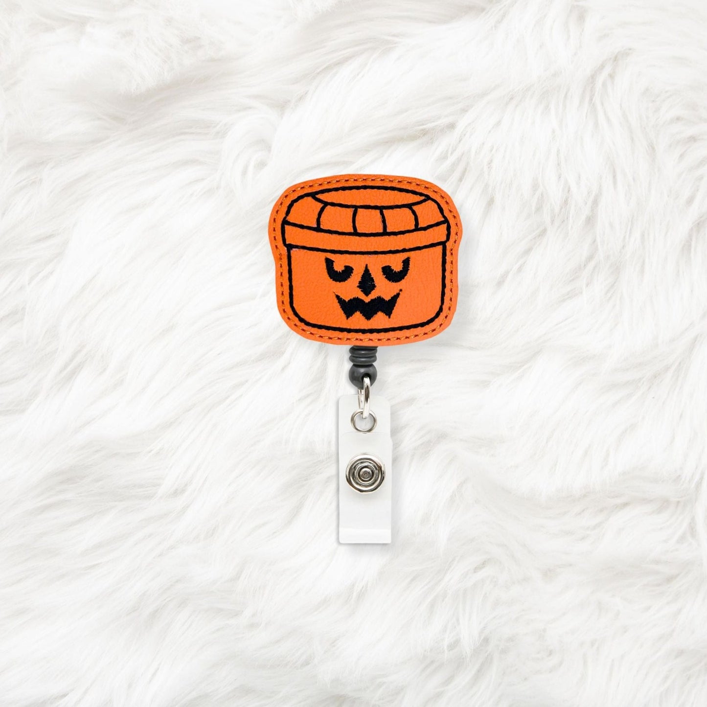 4x4 Pumpkin Bucket Feltie