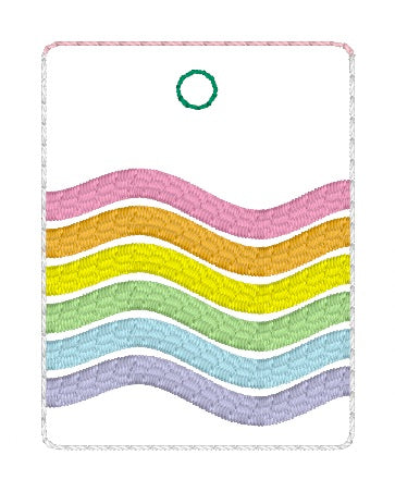 ITH 4x4 Rainbow Air Tag Holder