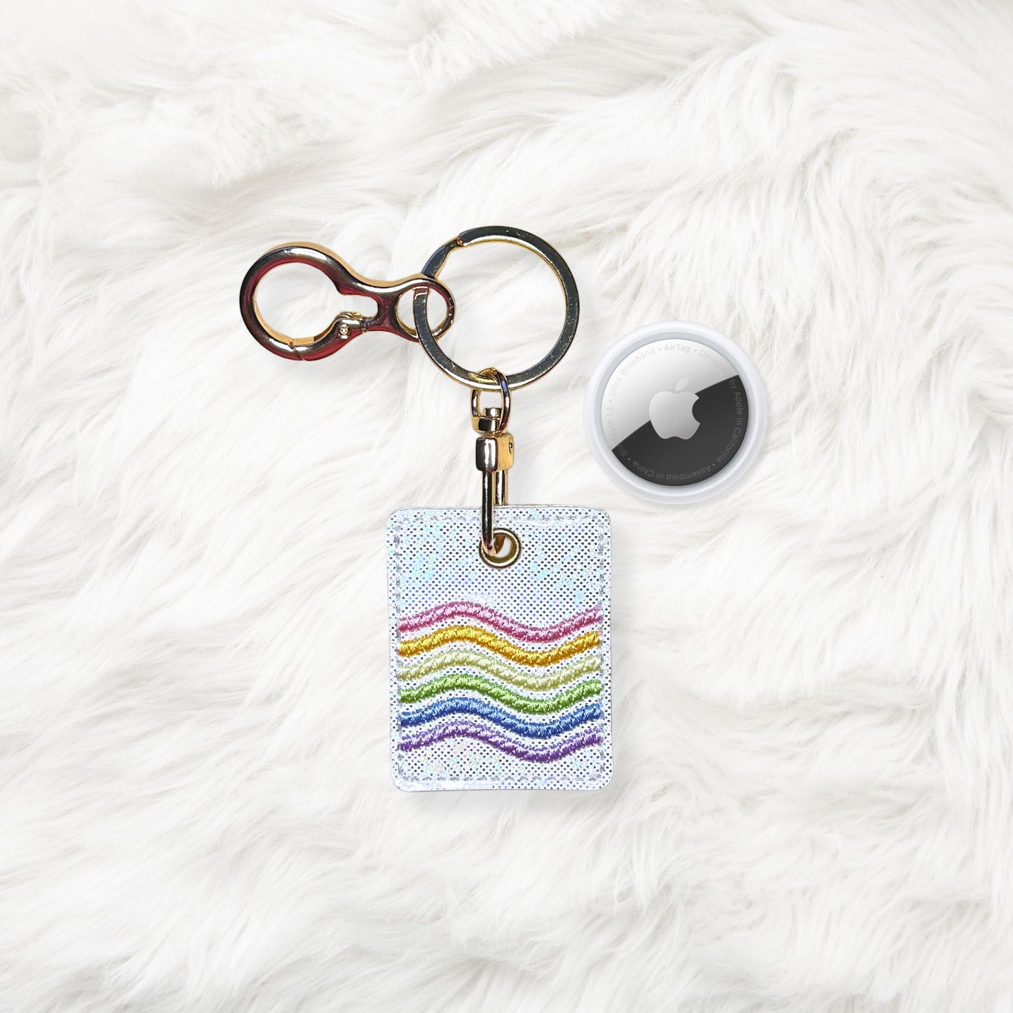 ITH 4x4 Rainbow Air Tag Holder