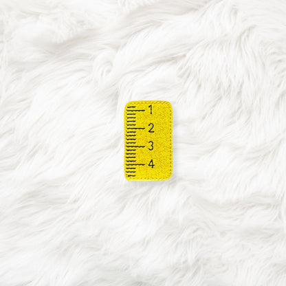 ITH 4x4 Ruler Feltie