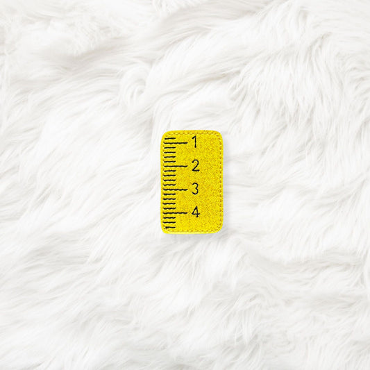 ITH 4x4 Ruler Feltie
