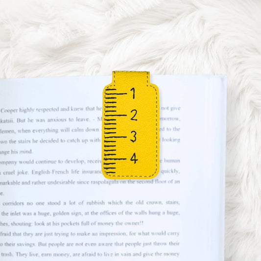 ITH 4x4 Ruler Foldover Magnetic Bookmark