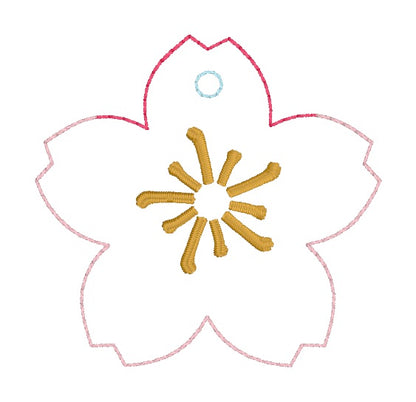 ITH 4x4 Sakura Air Tag Holder