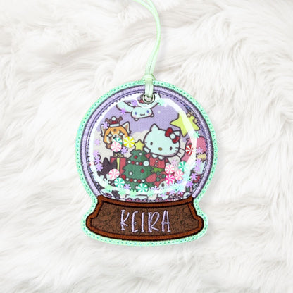 4x4 Shaker Snow Globe Ornament