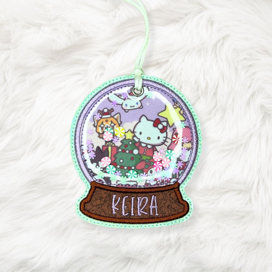 4x4 Shaker Snow Globe Ornament