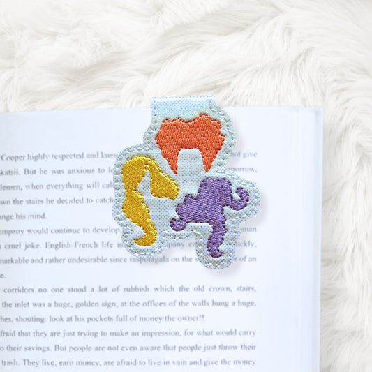 ITH 4x4 Sisters Foldover Magnetic Bookmark