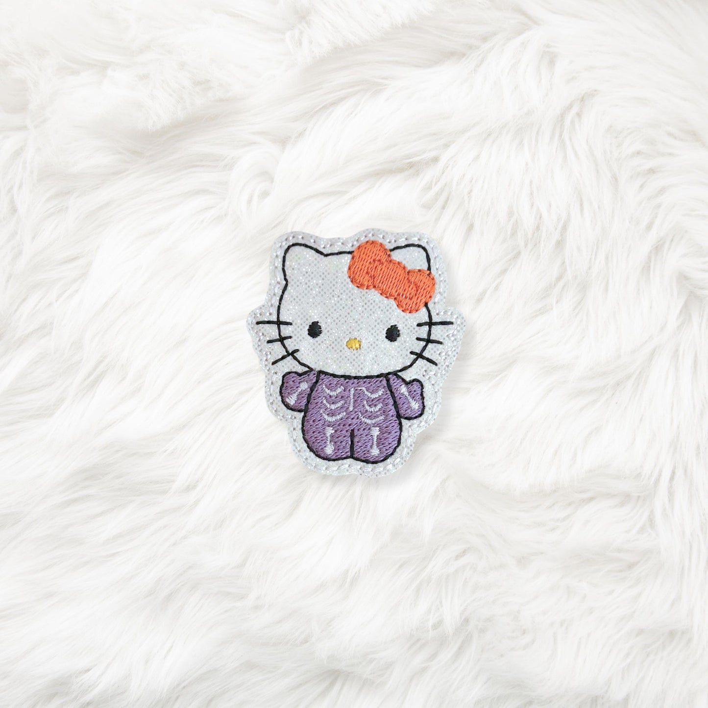 ITH 4x4 Skeleton Kitty Feltie