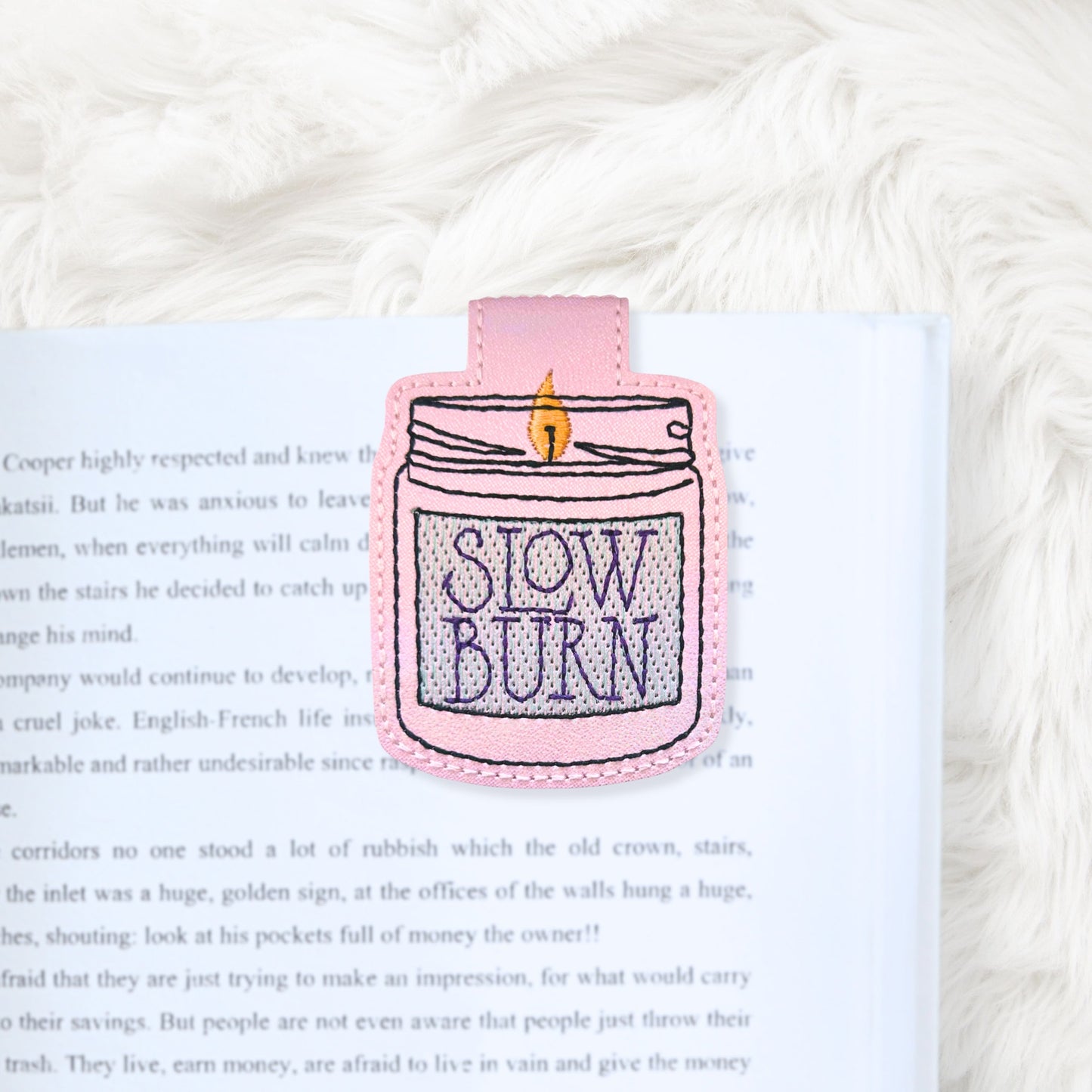 ITH 5x7 Slow Burn Foldover Magnetic Bookmark
