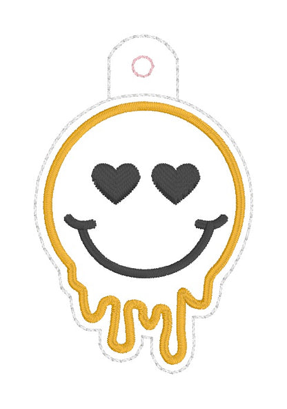 ITH 4x4 Smiley Face Snaptab/Eyelet