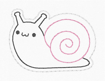 ITH 4x4 Snail Appliqué Feltie