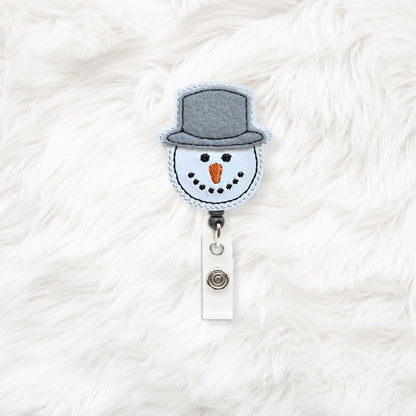 4x4 Snowman Appliqué Feltie