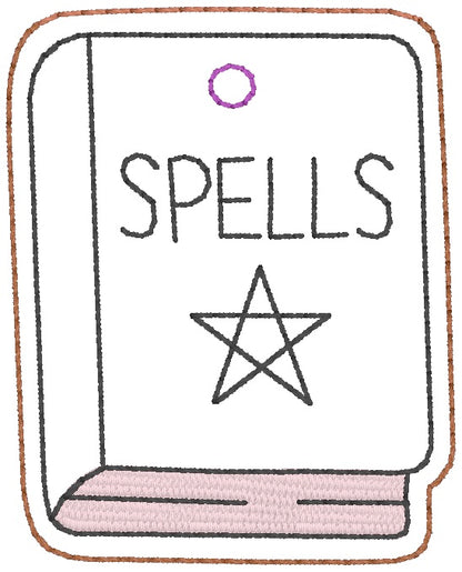 ITH 4x4 Spells Air Tag Holder