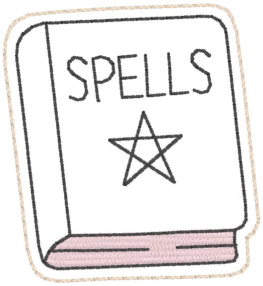 ITH 4x4 Spells Feltie