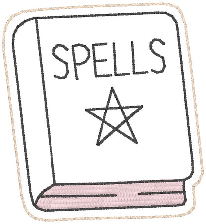 ITH 4x4 Spells Feltie