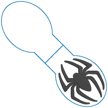 ITH 4x4 Spider Foldover Magnetic Bookmark