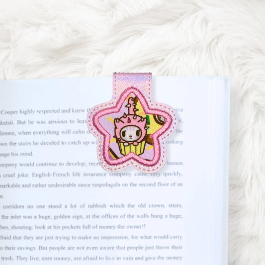ITH 4x4 Star Appliqué Foldover Magnetic Bookmark