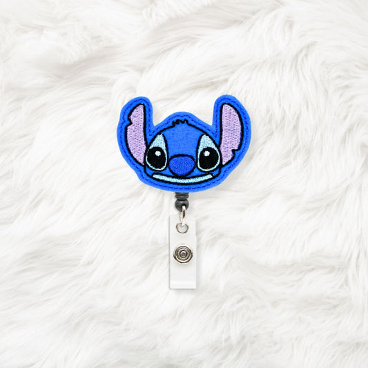 ITH 4x4 Blue Alien Feltie