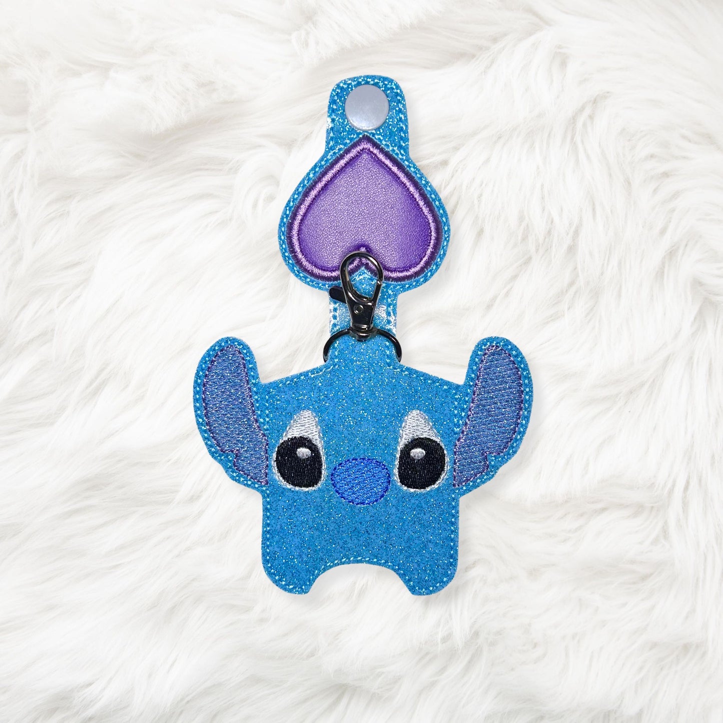 ITH 5x7 1oz Blue Alien Sanitizer Holder