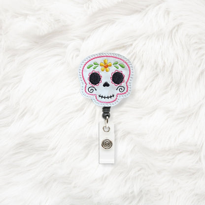 4x4 Sugar Skull Feltie