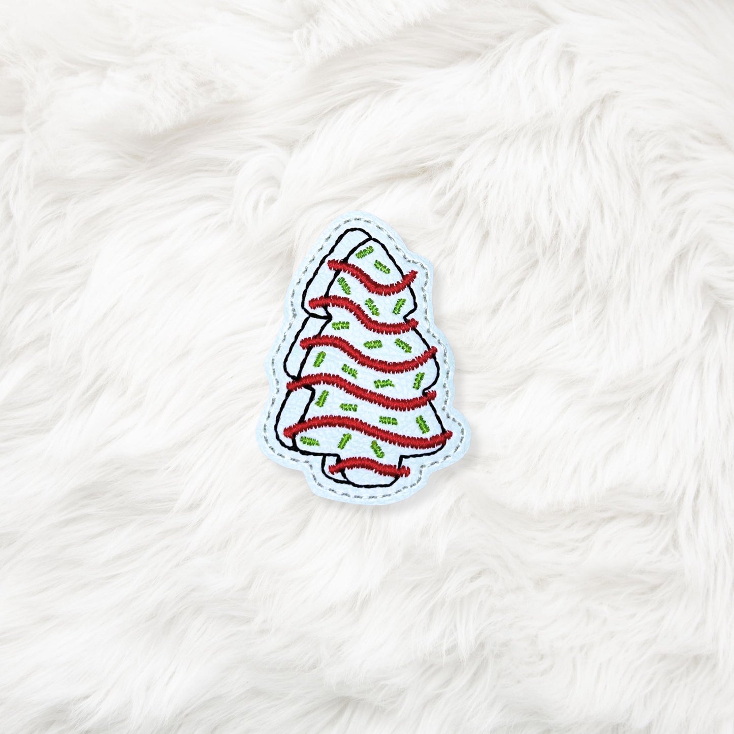 ITH 4x4 Christmas Tree Cake Feltie