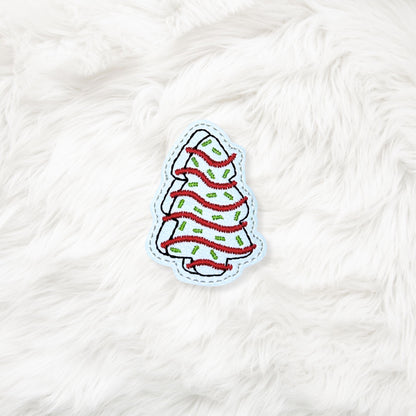 ITH 4x4 Christmas Tree Cake Feltie