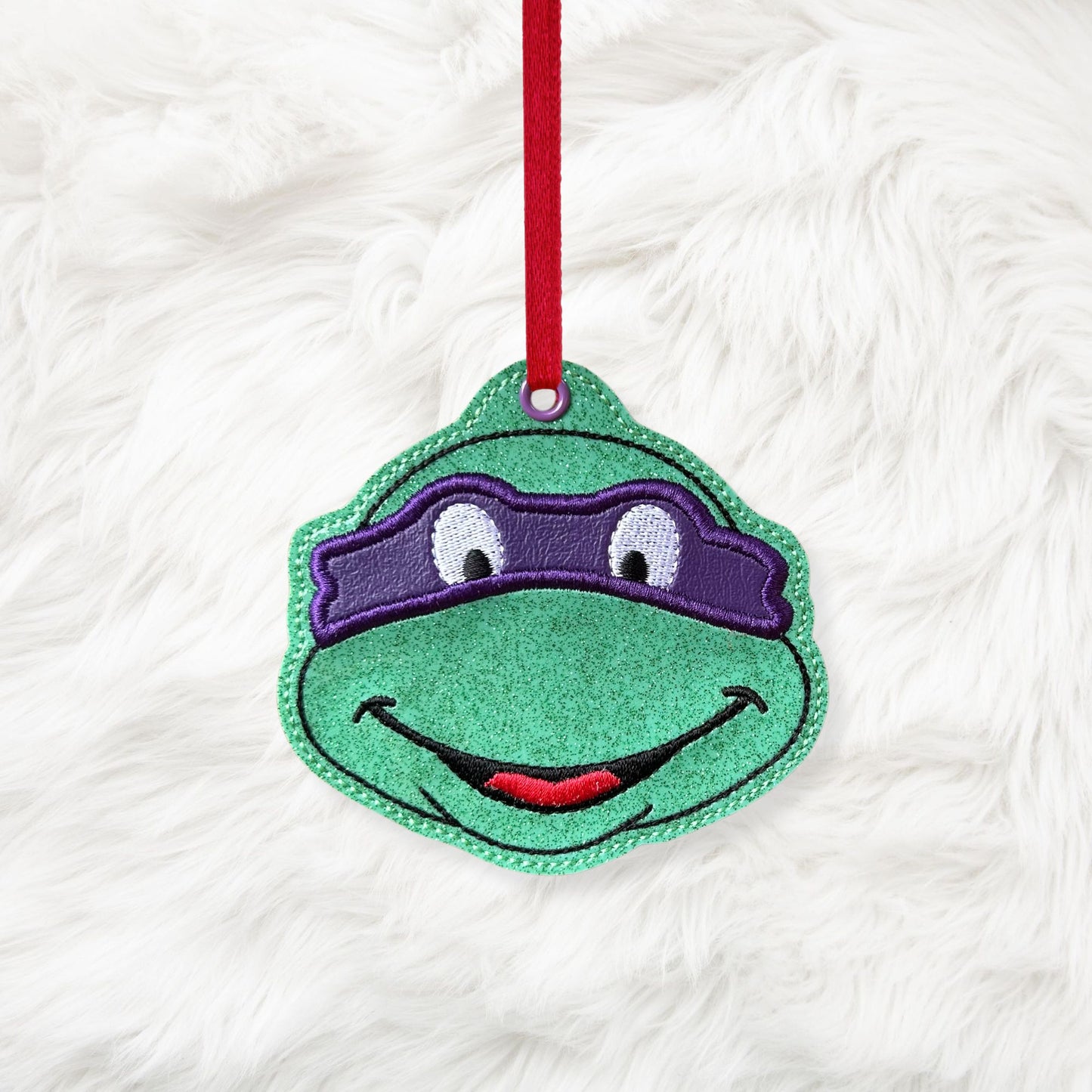 4x4 Turtle Appliqué Ornament