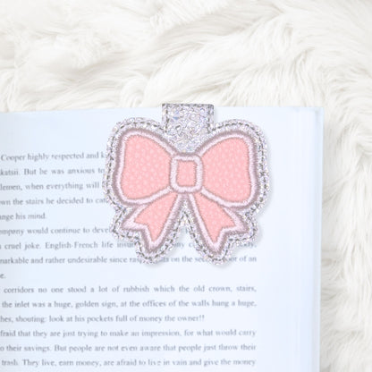 ITH 5x7 Bow Appliqué Foldover Magnetic Bookmark