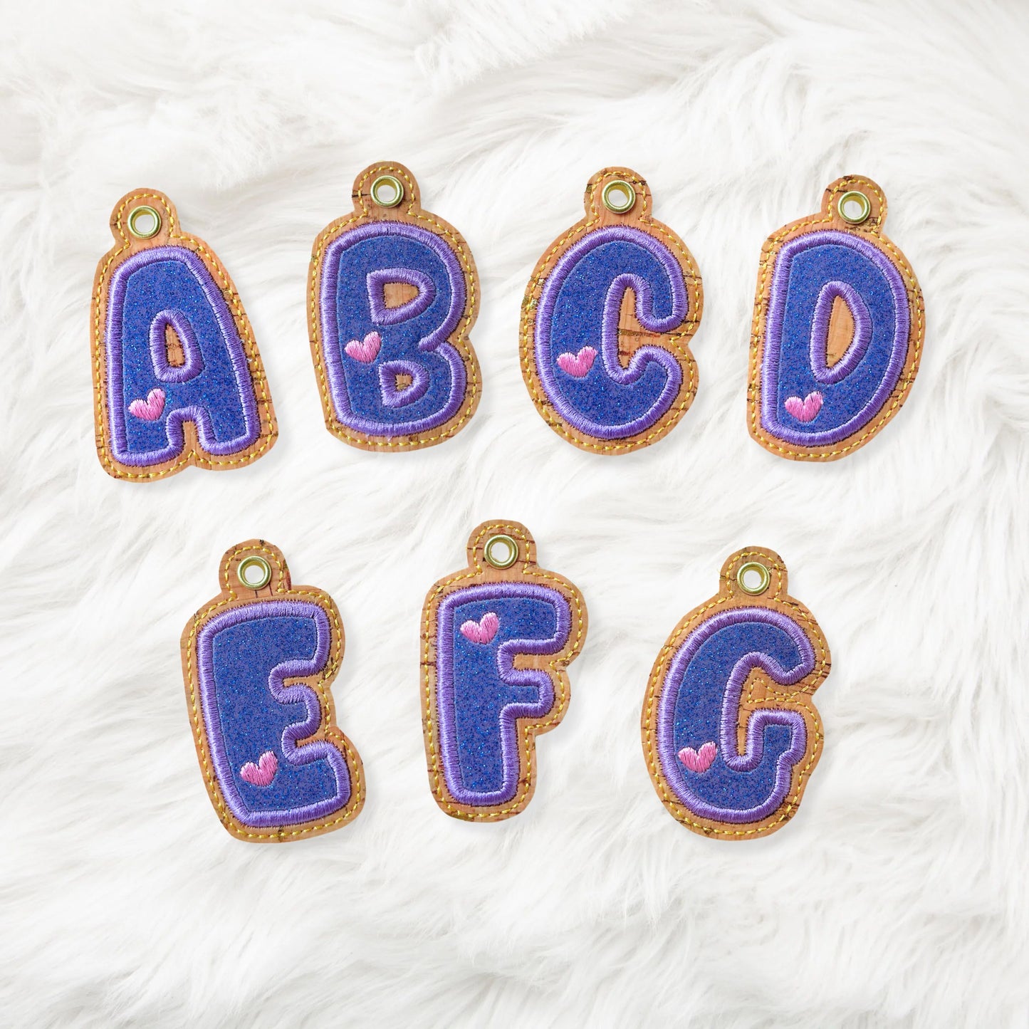 ITH 4x4 Appliqué Alphabet Eyelets