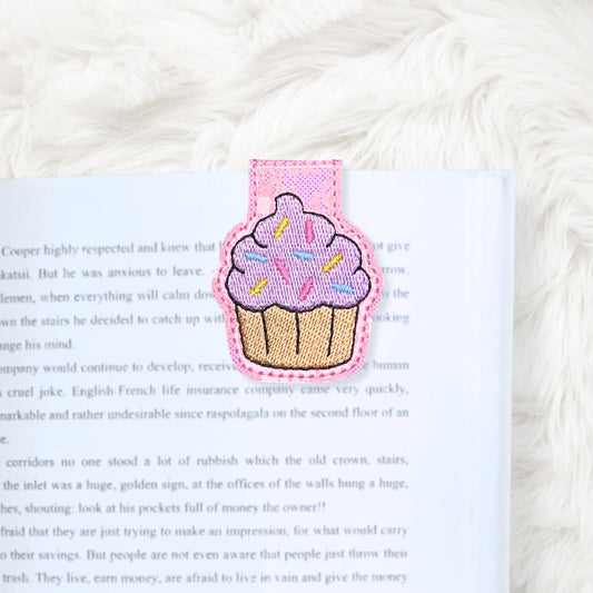 ITH 4x4 Cupcake Foldover Magnetic Bookmark