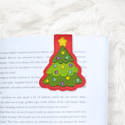 ITH 5x7 Christmas Tree Foldover Magnetic Bookmark