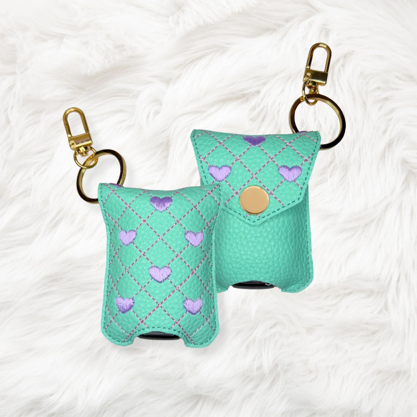 ITH 5x7 1oz Hearts Sanitizer Holder
