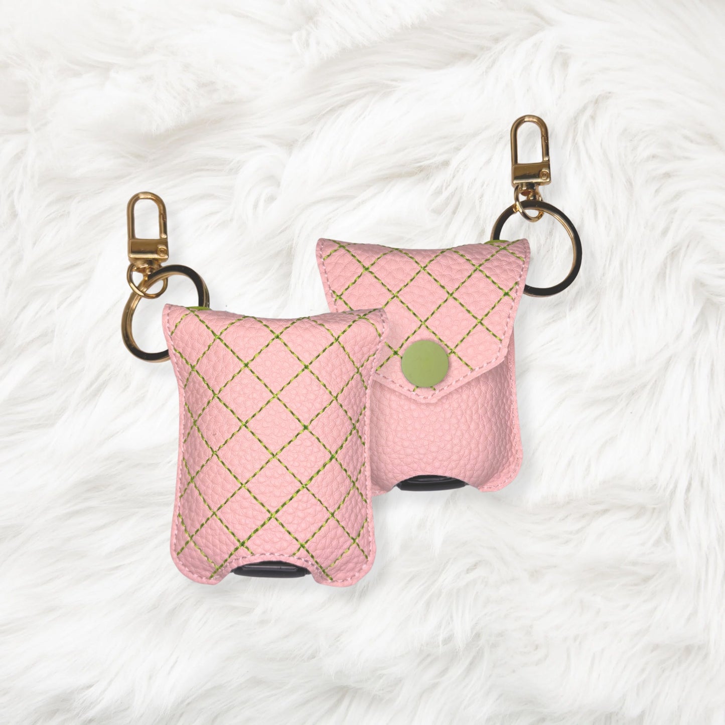 ITH 5x7 1oz Criss Cross Sanitizer Holder