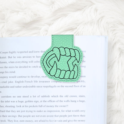 ITH 4x4 Vampire Teeth Foldover Magnetic Bookmark
