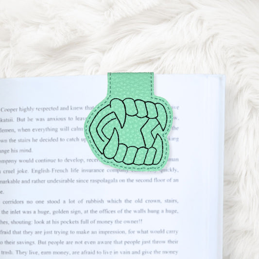 ITH 4x4 Vampire Teeth Foldover Magnetic Bookmark