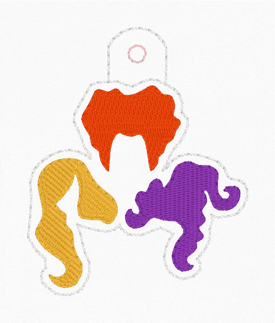 ITH 4x4 Witches Snaptab/Eyelet