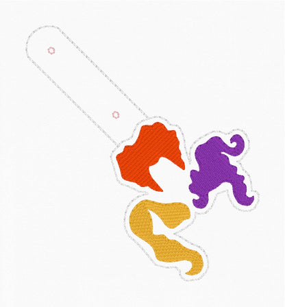 ITH 4x4 Witches Snaptab/Eyelet