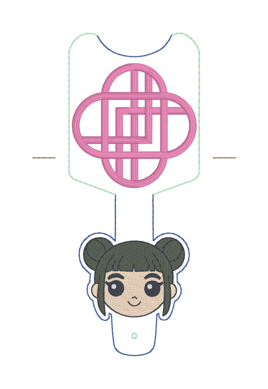 ITH 5x7 1oz D Hunter Zoey Sanitizer Holder